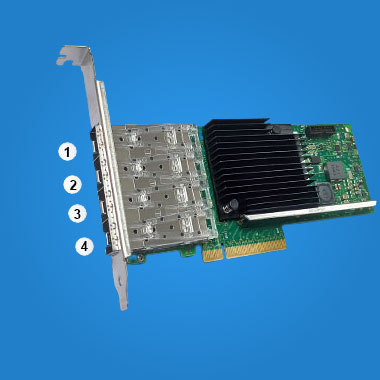 Intel X710-DA4 4-Port Ethernet Adapter