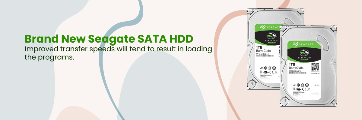 Brand New Seagate SATA HDD