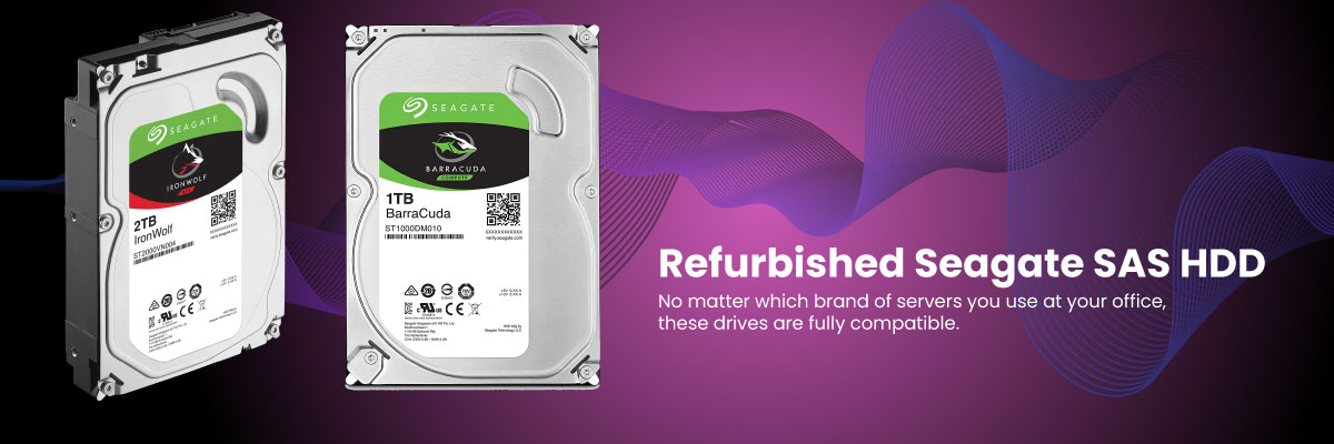 Refurbished Seagate SAS HDD