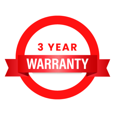 assured 3 year warranty