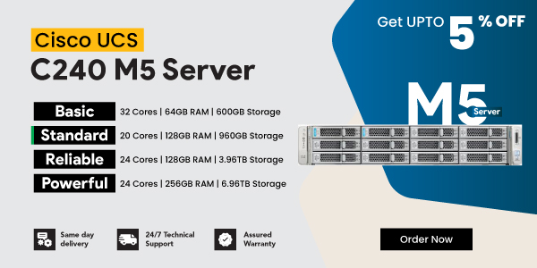 Cisco UCS C240 M5 Rack Server