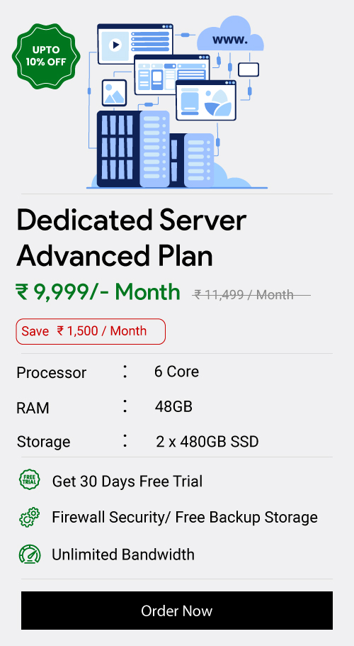 Dedicated Server Advanced Plan