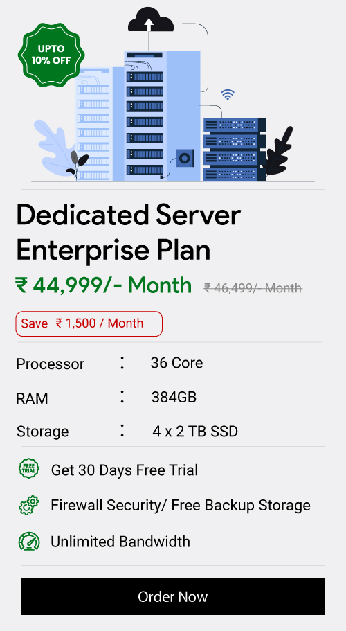 Dedicated Server Enterprise Plan