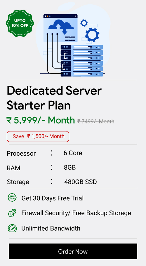 Dedicated Server Starter Plan