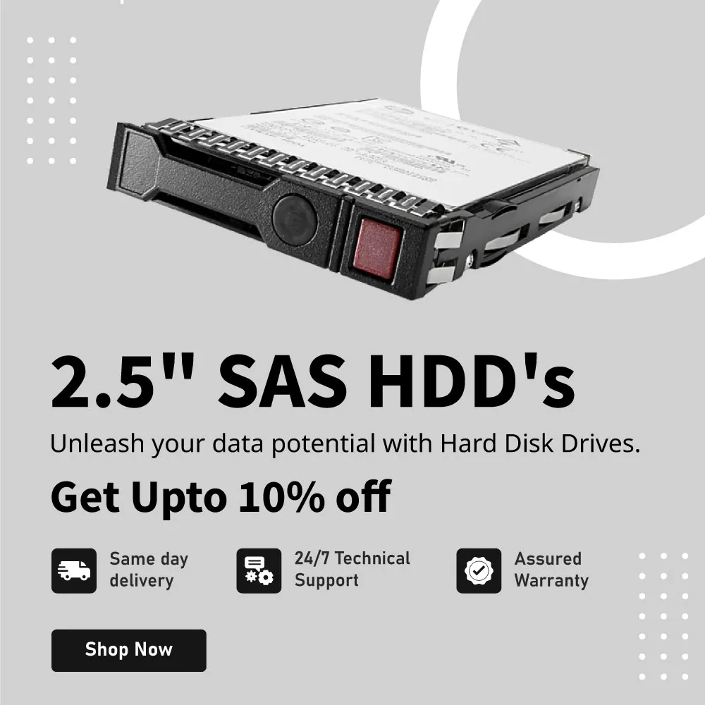2.5 SAS HDDs
