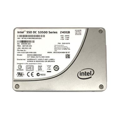 Intel 240GB SATA 6Gbps 2.5-inch SSD