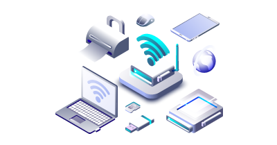 built wireless access point