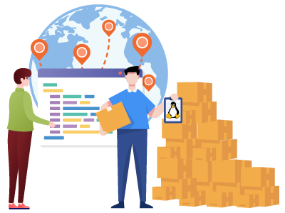 Wide Range of Linux Distributions