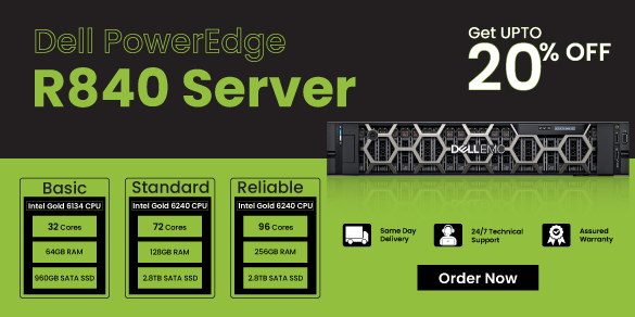 Dell-PowerEdge-R840-Server Dell PowerEdge R840 Server