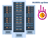Hosted in Tier 3 Tier 4 Data Centers