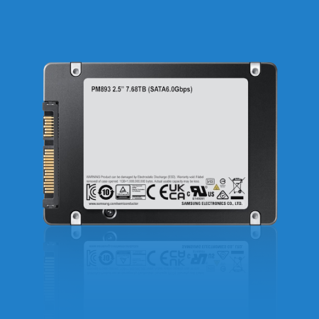 Samsung 7-68TB SATA Flash Storage Drive 2-5 Inch Form Factor