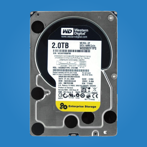 Western Digital 2TB SAS 3.5″ HDD For Dell & HP Servers