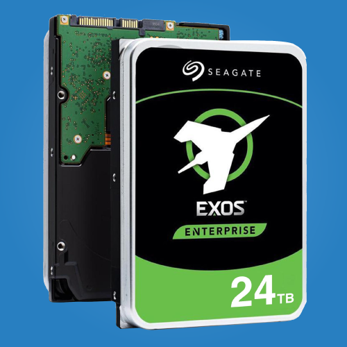Seagate 24TB SAS HDD with 12Gb/s Interface for Servers & Workstations